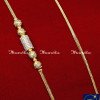 MCN1655 - 30 Inch New Model Mugappu Chain Designs for Women
