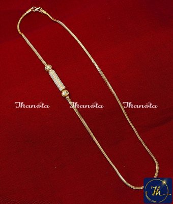 MCN1656 - Charming Daily Wear 1 Gram Gold Mugappu Chain Design