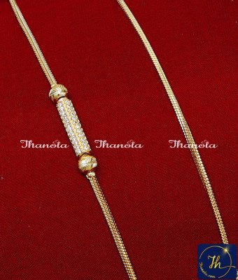 MCN1656 - Charming Daily Wear 1 Gram Gold Mugappu Chain Design