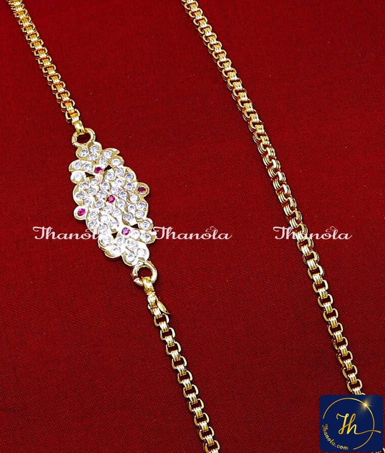 new model mugappu thali chain