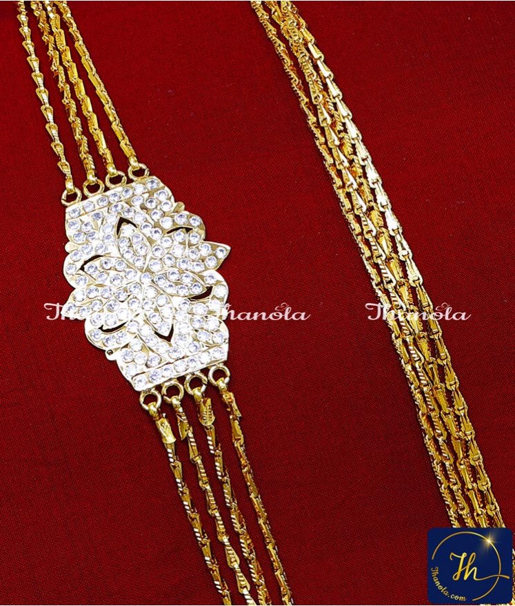 traditional layer chain gold