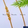 MCN1675 - Gorgeous Daily Wear Gold Mugappu Chain Stone for Ladies