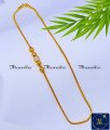 Gorgeous Daily Wear Gold Mugappu Chain Stone for Ladies 1 gram gold thali kodi mugappu chain