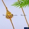 MCN1678 - Forming Gold Multi Stone Lakshmi Mugappu Designs