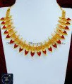 Red nagapadam necklace