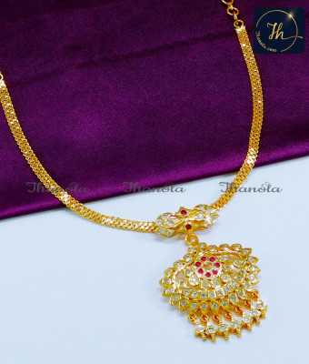 NLA0885 - New Attigai Necklace Impon Jewellery Online Shopping