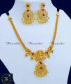 New Model Uncut Diamond Stone Necklace Earring Set new model simple ruby necklace designs