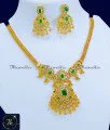 Unique Party Wear Uncut Diamond Stone Necklace Set necklace set for women