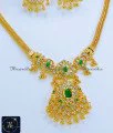 Unique Party Wear Uncut Diamond Stone Necklace Set necklace set for women