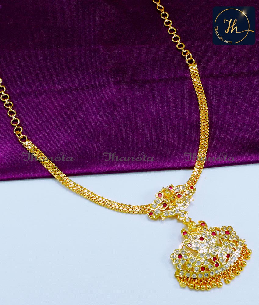 Impon Lakshmi Model Wedding Gold Necklace Designs bridal gold necklace design