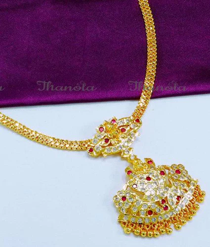 bridal gold necklace design