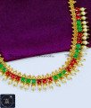 Unique Pearl with Ruby Emerald Necklace Designs ruby emerald necklace