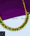Elegant Emerald Stone Necklace Design for Women emerald necklace