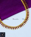 New Model Ruby Stone Necklace Fashion Jewellery best fashion jewellery online