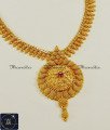 Traditional Ruby Stone Plated Necklace Design gold plated jewellery