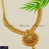 NLA1221 - Premium Quality Gold Plated Jewellery Plain Necklace