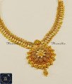 Premium Quality Gold Plated Jewellery Plain Necklace Necklace design artificial