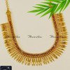 NLA1233 - Kerala Bridal Jewellery Mullamottu Mala Necklace