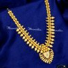 NLA1811 - Gold Forming Traditional Kerala Style Gold Necklace Design