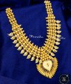 Kerala Jewellery Designs Mango Necklace for Wedding kerala style light weight gold necklace