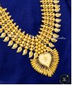 Kerala Jewellery Designs Mango Necklace for Wedding kerala style light weight gold necklace