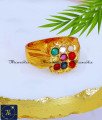 Impon 9 Stone Daily Wear Navaratna Ring for Men 1 gram gold ring for male, 1 gram gold ring design, stone ring designs male, artificial ring, 1 gram gold plated ring, impon jewellery, impon jewellery online shopping, impon ring, original impon ring