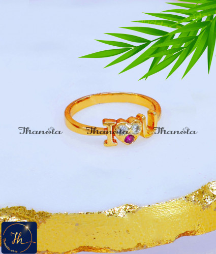 RNA1436 - Original Impon I Love You Ring Design for Woman