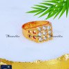 RNA1470 - Gold Model Impon Gold Plated 9 Stone Ring for Men