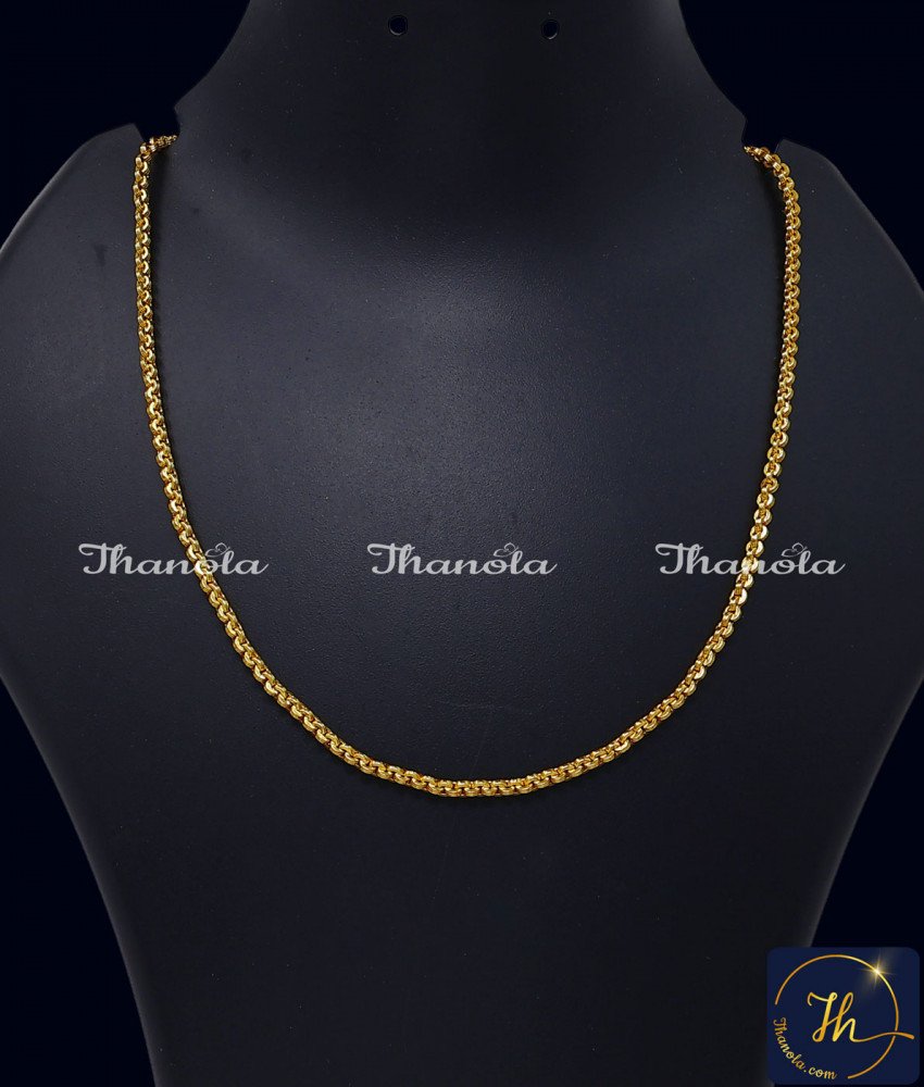 1 gram gold chain for ladies