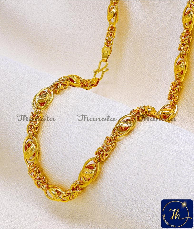 stylish mens gold chain design
