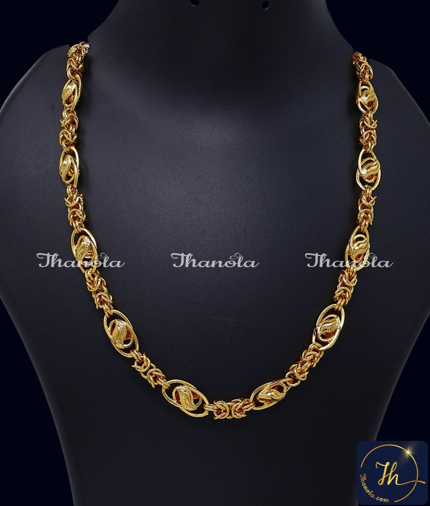 stylish mens gold chain design