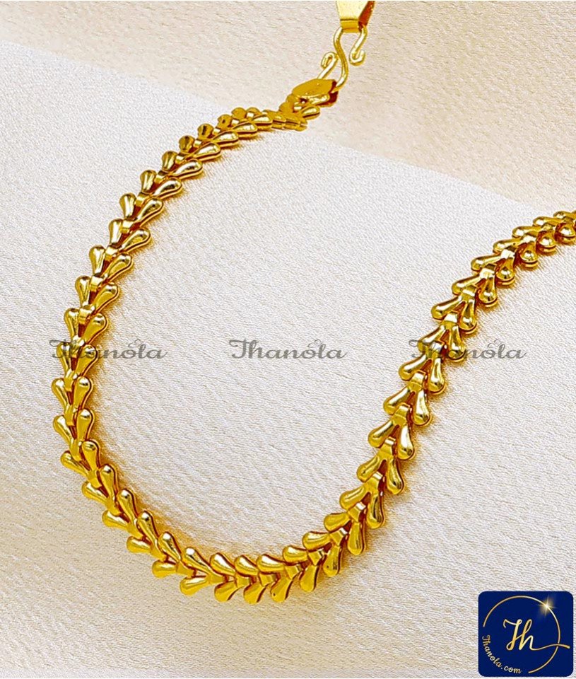 new gold chain design for women