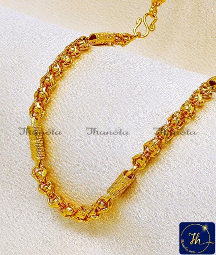 SHA1111 - Latest Gold Plated Chain with Guarantee for Men