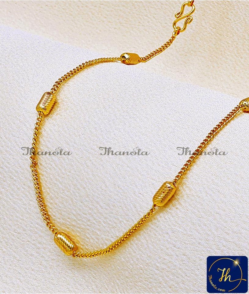 stylish gold chain design for female