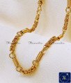 New Fashion Gold Plated Daily Wear Small Chain for Men yellow gold daily wear chain for men