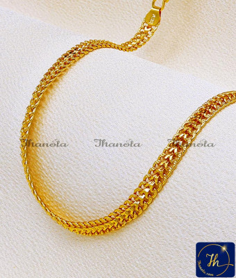 SHA1138 - Fashion Jewellery Yellow Gold Men Wear Chain Design
