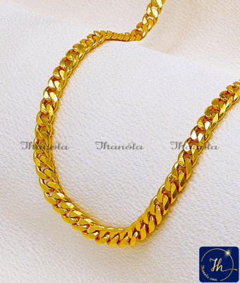SHA1154 - Premium Quality Neck Jewellery Classic Chain for Men
