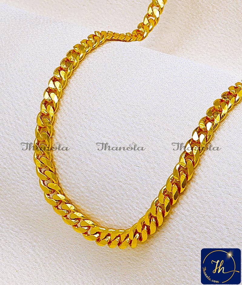 Premium Quality Neck Jewellery Classic Chain for Men Lifetime warranty gold plated chains for sale