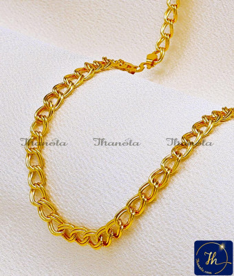 SHA1153 - Elegant and Casual Wear Short Mens Gold Chain Design