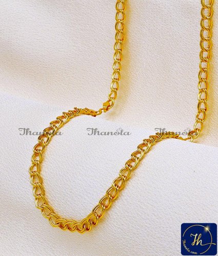 SHA1153 - Elegant and Casual Wear Short Mens Gold Chain Design