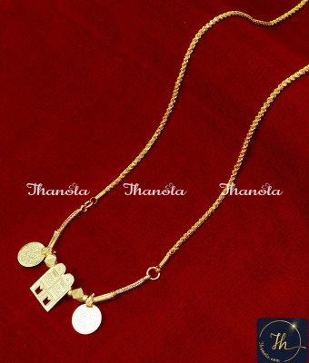 THN1005 - Traditional Daily Use Sivan Gold Thali Chain Design