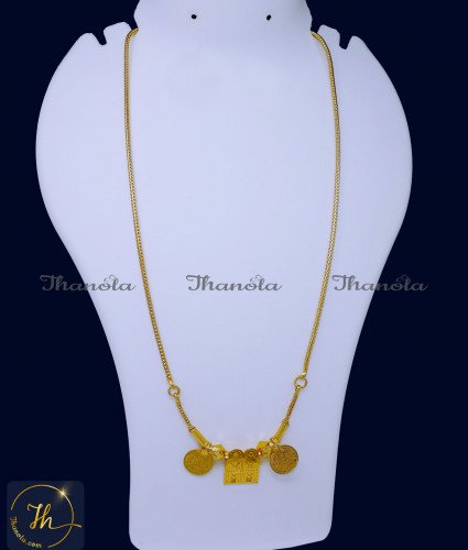 THN1010 - Vadakalai Namam Thali Yellow Gold Mangalsutra Design