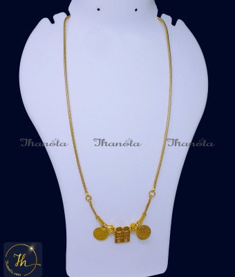 THN1016 - Gold Plated with Guarantee Daily Wear Keelpoo Thali Chain