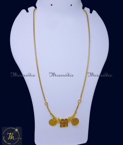 THN1016 - Gold Plated with Guarantee Daily Wear Keelpoo Thali Chain
