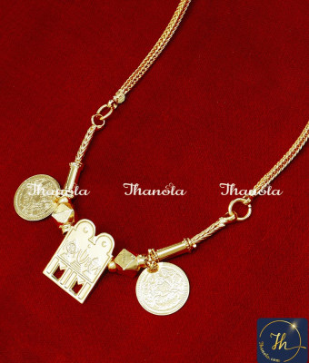 THN1021 - Iyengar Sangu Sakkaram Perumal Thali Mangalyam Design