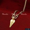 THN1047 - Gold Plated Chain with Kerala Thali Design Christian