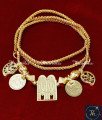 Tamil Brahmin Thenkalai Namam Gold Covering Thali Chain muruku thali chain design
