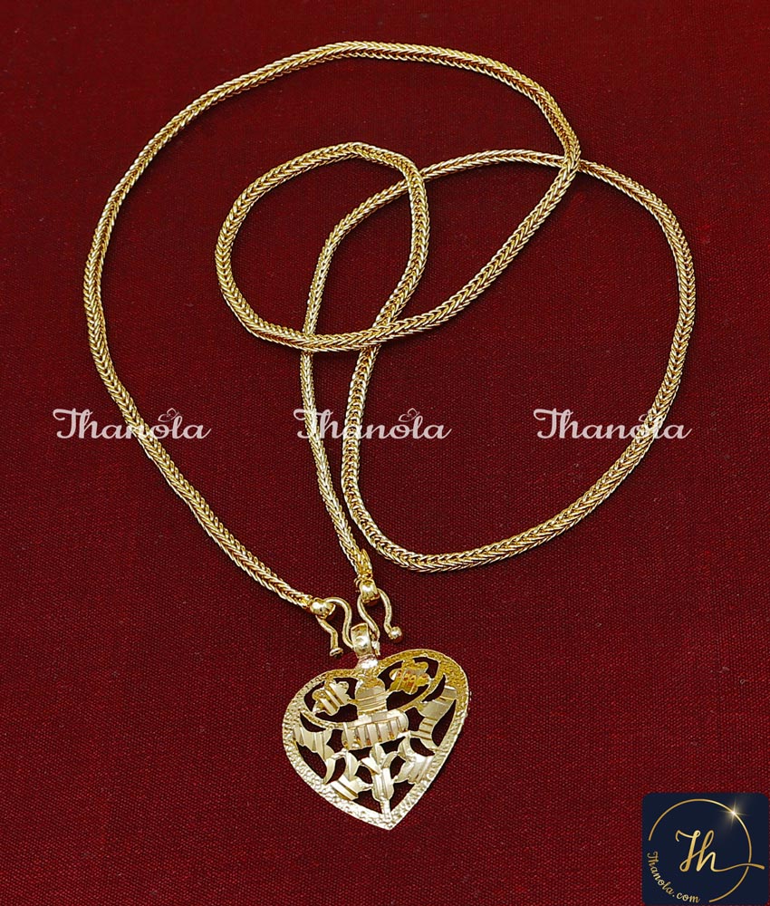 1 gram gold thali chain online