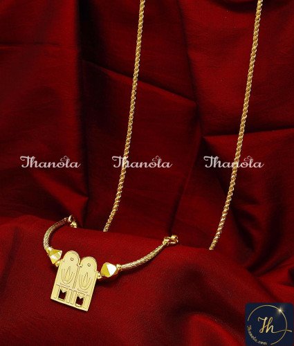THN1069 - Tamil Mangalyam Perumal Namam Thali Chain Design
