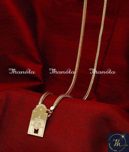 THN1070 - Hindu Mangalsutra Shiva Linga Simple Thali Chain Design